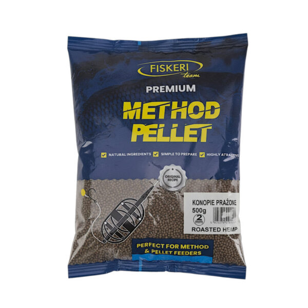 Fiskeri Konopie Prażone Premium Pellet 2mm